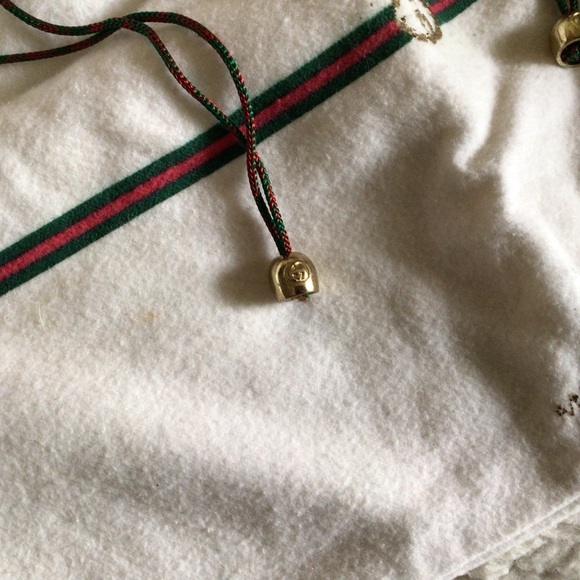 Gucci Authentic Drawstring 100% Cotton Dustbag with Signature Brass GG Balls - Picture 3 of 14